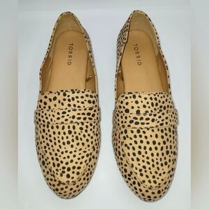TORRID Women's Animal Print Almond Toe Loafers